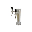 Bier Schanksäule 2-leitig inkl. Zapfhahn